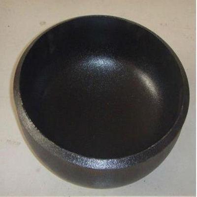 Le tuyau d'acier de peinture noir du chapeau Sch40 de garnitures de tuyau couvre la surface d'étanchéité